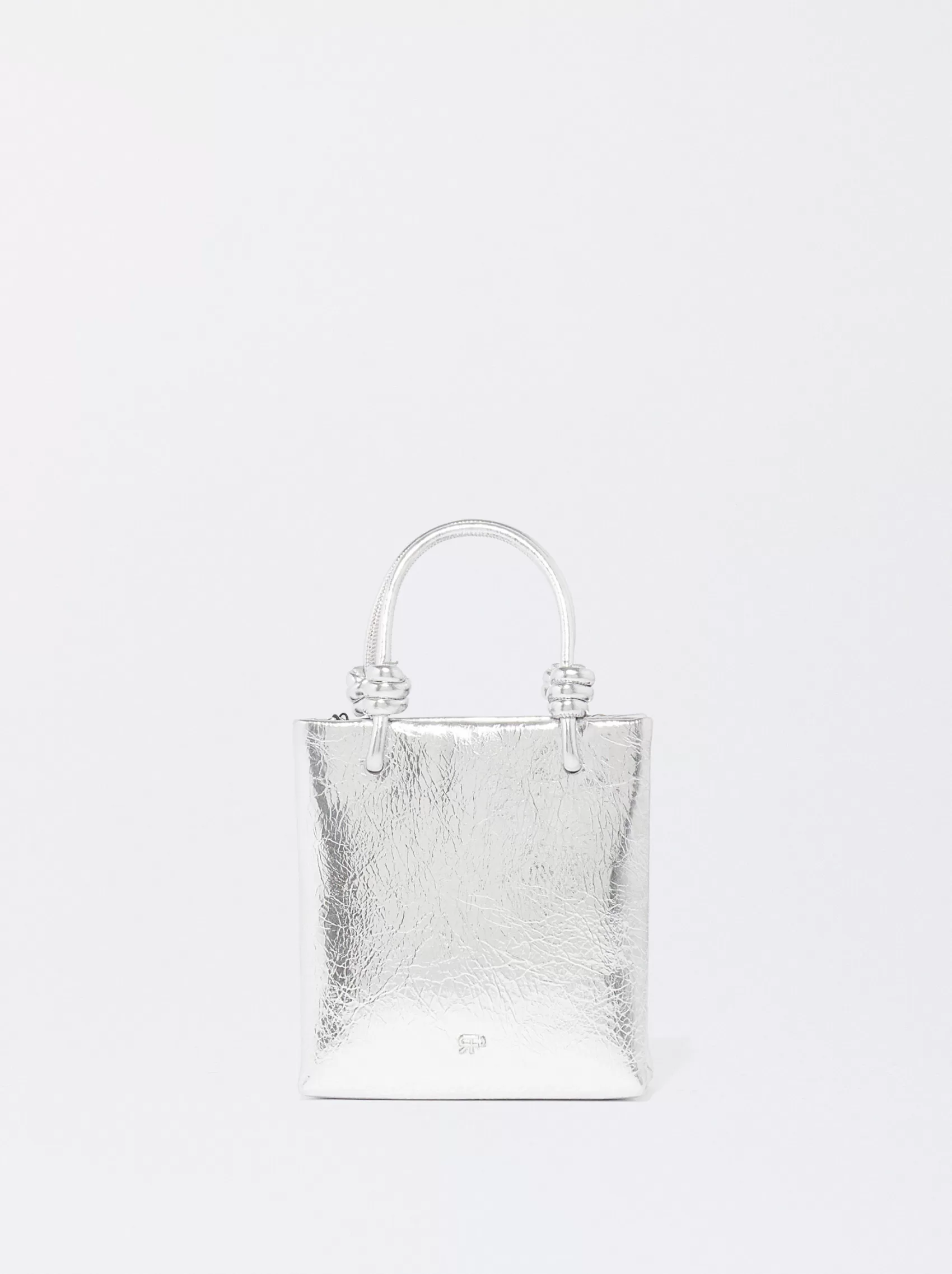 Metaliczna Mini Torebka Typu Tote | PARFOIS Discount