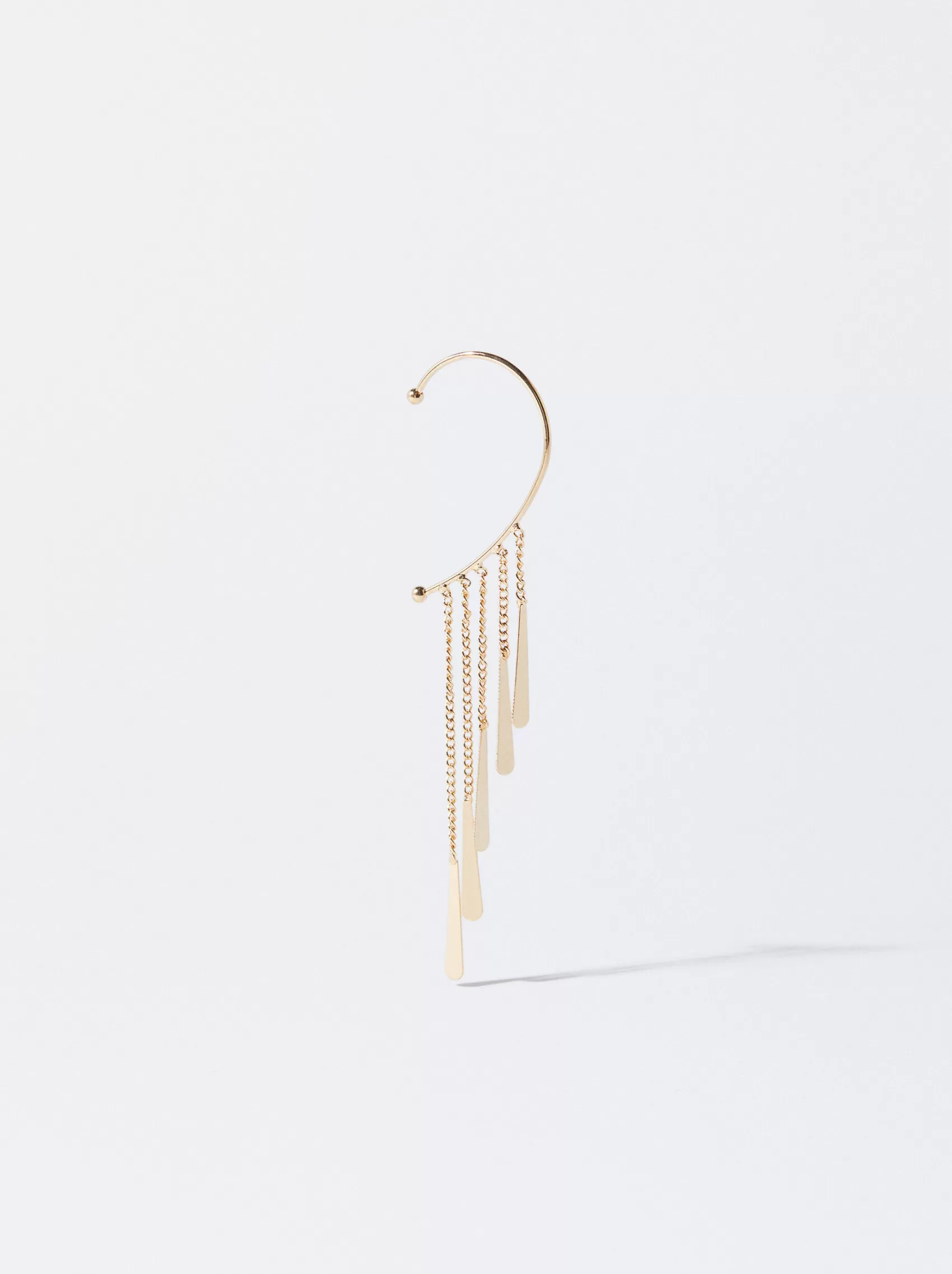 Złoty Ear Cuff Z Łzami | PARFOIS Hot